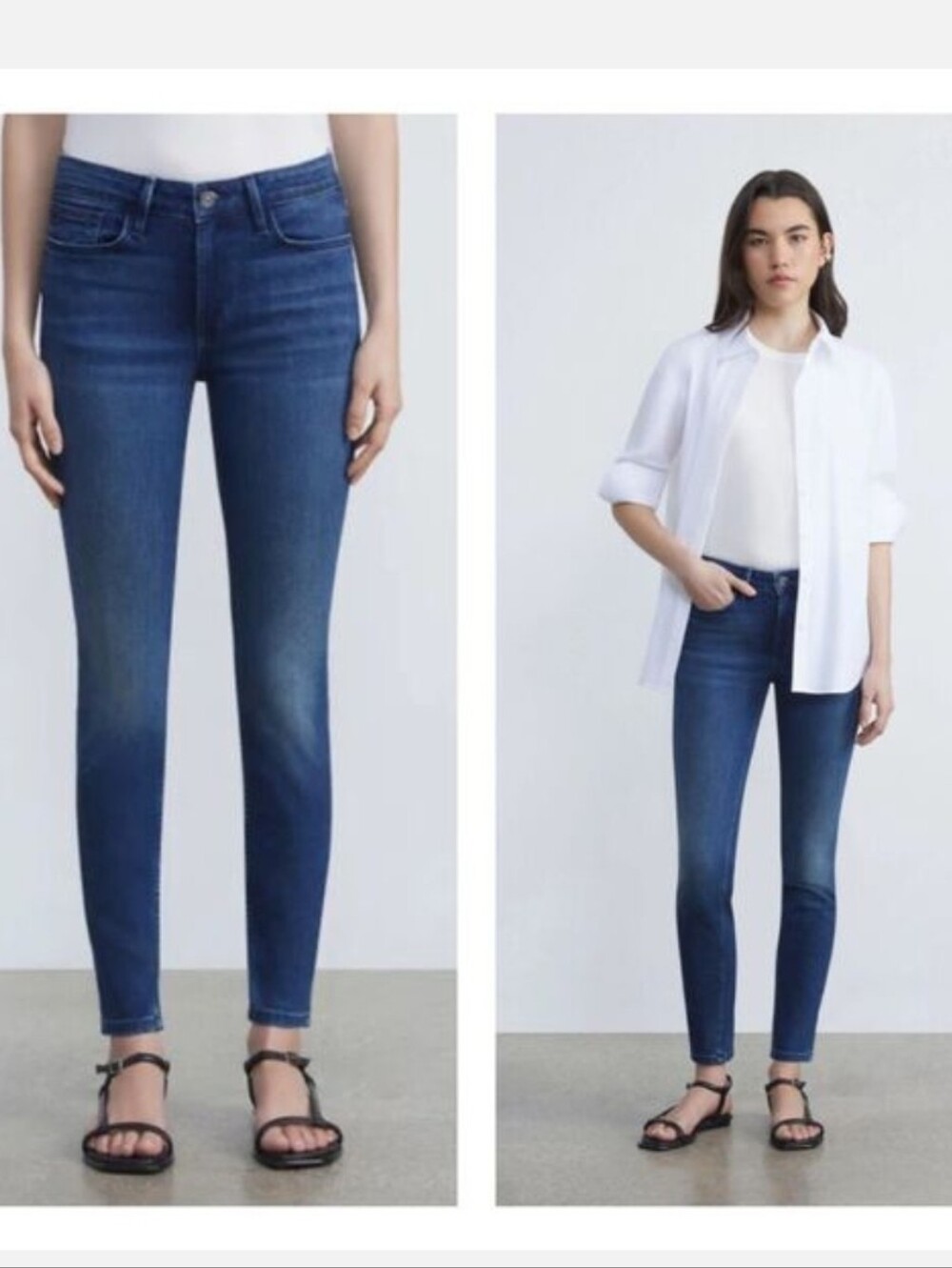 Slim Fit Indigo Stretch Skinny Jeans - Picture 1 of 11